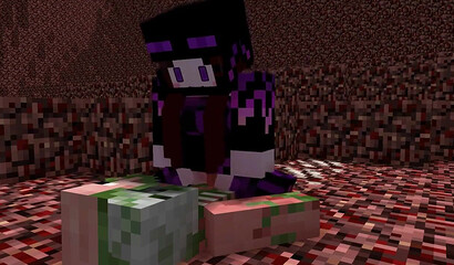 Homemade fuck in Minecraft format