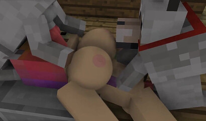 Big tits and two cocks