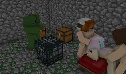 Orgy in Minecraft mode