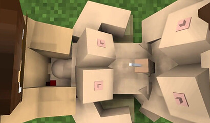 Red hair square tits