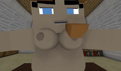 Square body and round tits