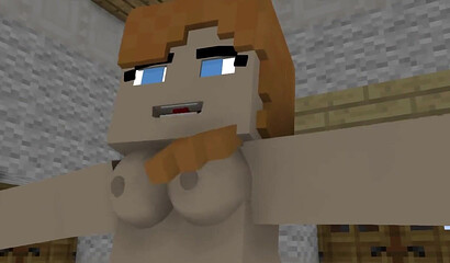 Square body and round tits