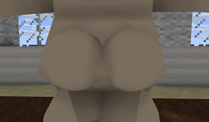 Square body and round tits