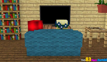 Lesbian porn in Minecraft