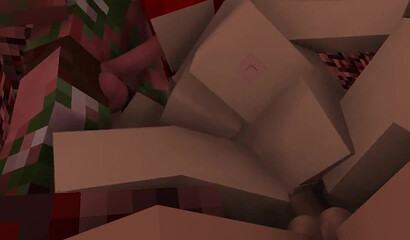 Gangbang in Minecraft