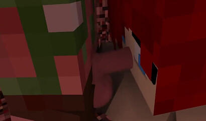 Gangbang in Minecraft