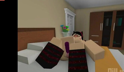 Porn with a sex toy in Minecraft