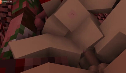 Group sex in Minecraft