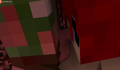 Group sex in Minecraft