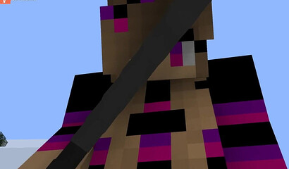 Porn in the game Minecraft
