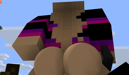 Porn in the game Minecraft
