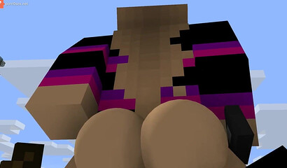 Porn in the game Minecraft