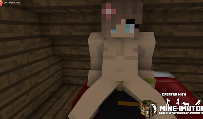 Square sex from Minecraft