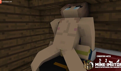 Square sex from Minecraft