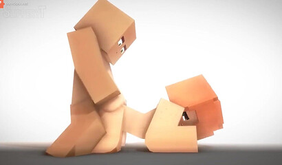 The guy has crafted porn in Minecraft