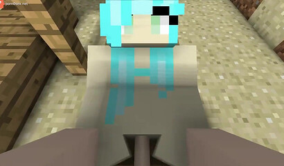 Crafted porn in Minecraft
