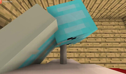 Crafted porn in Minecraft