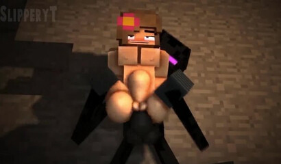 Porn cartoon Minecraft (Minecraft)