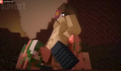 Porn cartoon Minecraft (Minecraft)