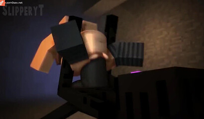 Porn cartoon Minecraft (Minecraft)