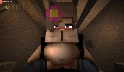 Porn cartoon Minecraft (Minecraft)