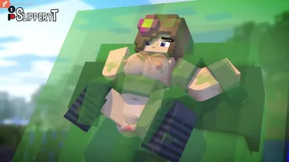 Hentai Minecraft порно видео