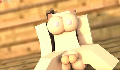 Minecraft porn with big tits