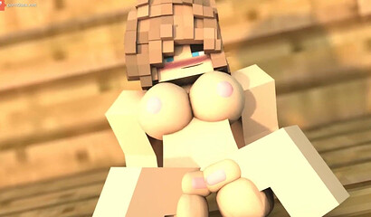 Minecraft porn with big tits