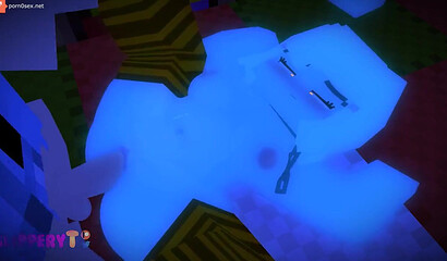 Sex with a student in the Minecraft library