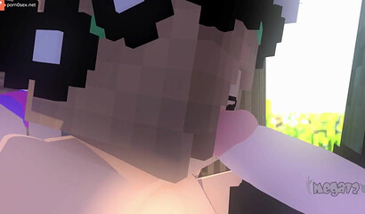 Porn story in Minecraft