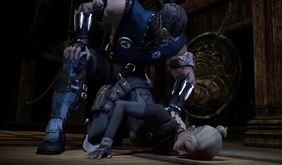 3D porn parody Mortal Kombat with beauty Cassie Cage