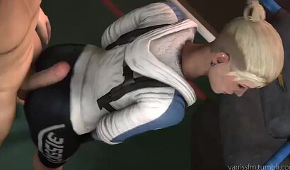 Dirty sex with animated beauties from Mortal Kombat