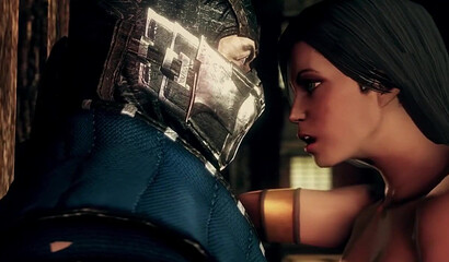 Anal threesome with Sub-Zero, Kitana and Jade. Porn cartoon Mortal Kombat