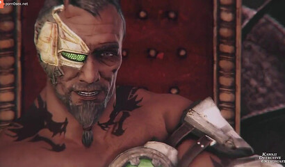 Cassie Cage and Sonya Blade in animated BDSM porn Mortal Kombat