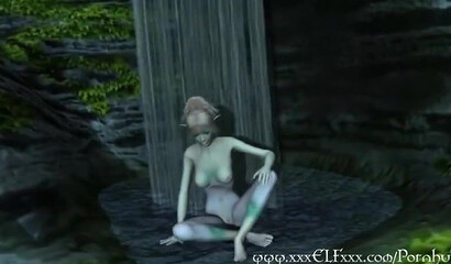 Skinny fairy gives magical blowjob in hot 3D porn