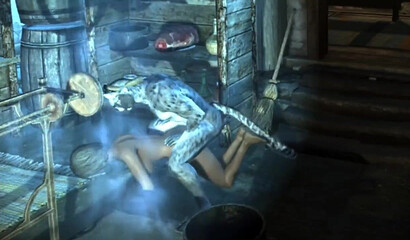 Medieval Skyrim porn with a young girl and a cat (Lore)