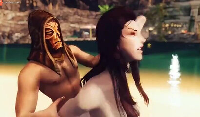 Dark elf Jenassa and her dirty sex in a 3D porn parody of Skyrim