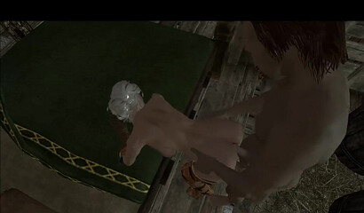 Yes, fuck me! Ciri of Cintra begs for fucking in hot 3D porn