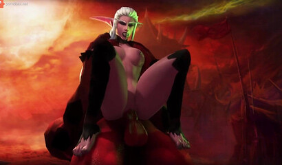 Collection of the best World of Warcraft porn with beauties