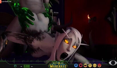 World of Warcraft porn with bulls, elves and other characters