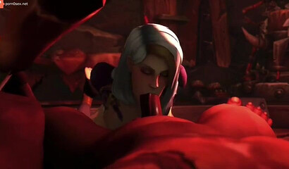Fantastic sex in the world of World of Warcraft for a true fan
