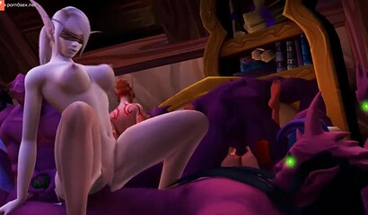 Collection of World of Warcraft porn with elves, orcs and other characters