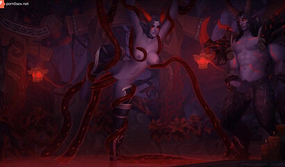 Sex and dirty orgies of characters in the world of World of Warcraft