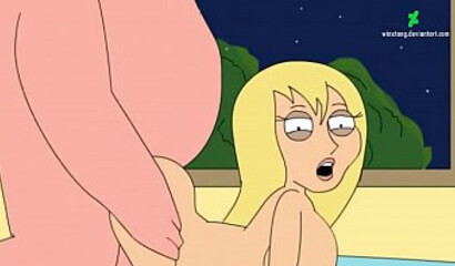 Family guy porn - Peter fucks young blonde
