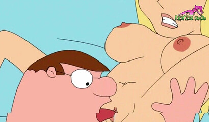 Family guy porn - Peter fucks young blonde