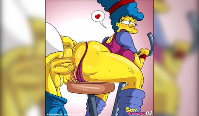 The Simpsons: Sexy Spinning by Kogeikun