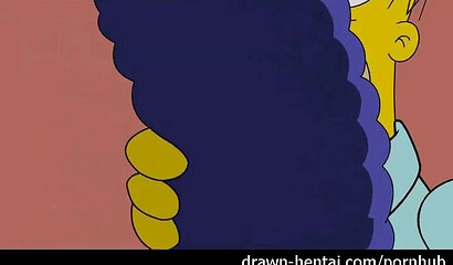 Simpsons Porn - Homer fucks Marge