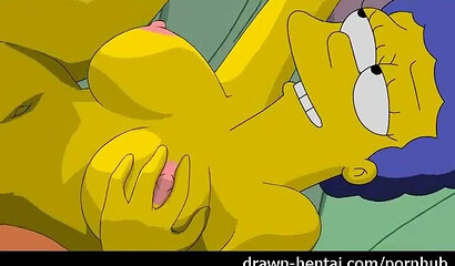 Simpsons Porn - Homer fucks Marge