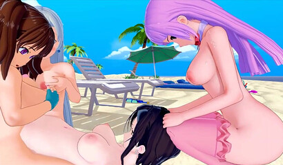 FUTA SEVEN DEADLY SINS MERLIN X ELIZABETH 3D HENTAI