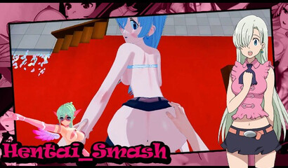 Elizabeth Liones POV doggystyle fuck in church - Seven Deadly Sins Hentai.